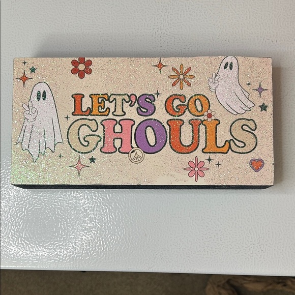 Other - Let's Go Ghouls Glittery Picture decor